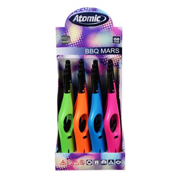 ATOMIC ACCENDIGAS MARS -  BOX 16 ACCENDIGAS RICARICABILI