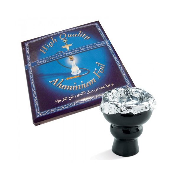 CHILLING TIME ALLUMINIO PER NARGHILE' SCATOLA 100 FOGLIETTI