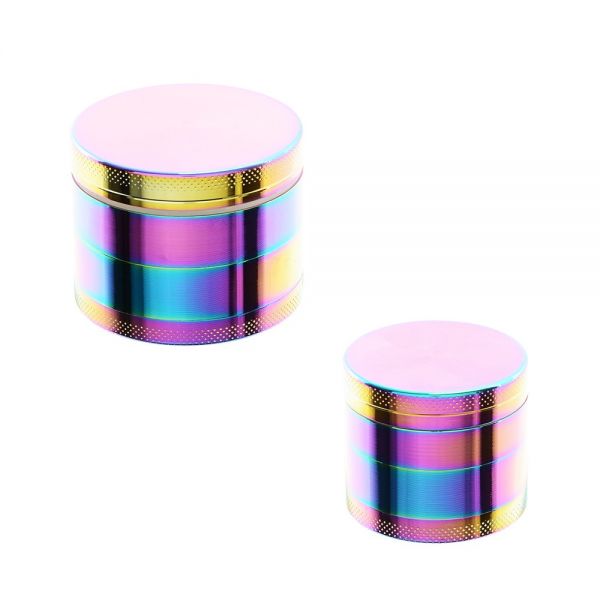 ATOMIC GRINDER TRITATABACCO RAINBOW 4 PARTI IN METALLO DIAMETRO 50mm