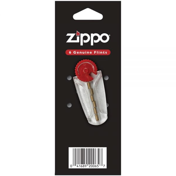 ZIPPO FLINTS PIETRINA DI RICAMBIO PER ACCENDINI ZIPPO - ASTUCCIO DA 6  PIETRINE