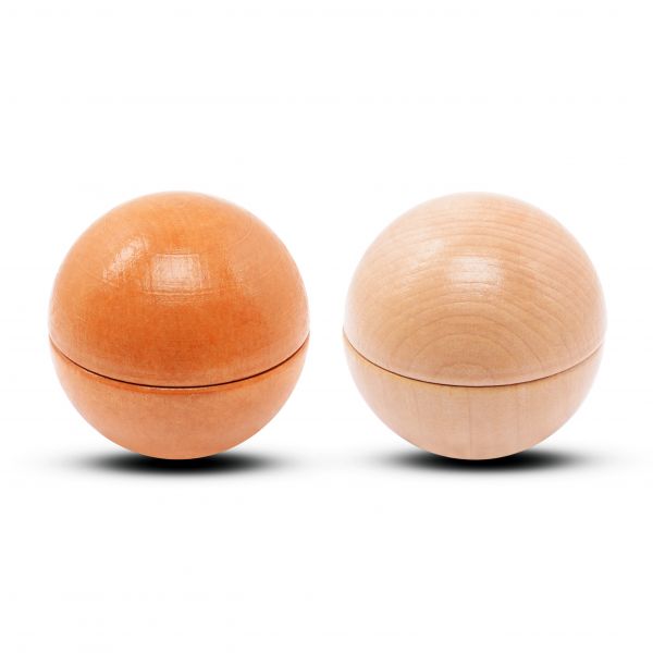 Atomic Grinder Sfera in Legno e Metallo Ø 50 mm - 1 Pezzo