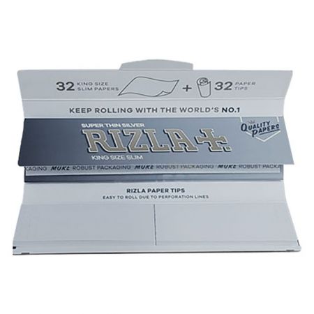 Rizla Silver KS Slim Combi Pack Cartine + Filtro Filter Tips