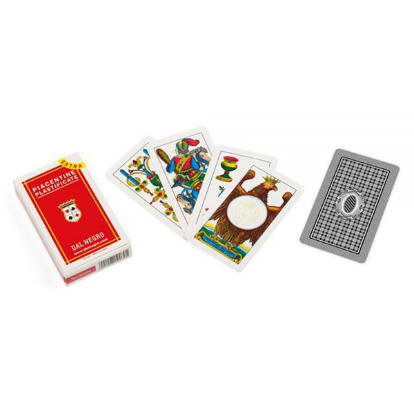 CARTE PIACENTINE DAL NEGRO MODELLO EXTRA PLASTIFICATE