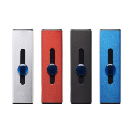 Atomic Accendino USB in Gomma Ricaricabile - 1 Pezzo