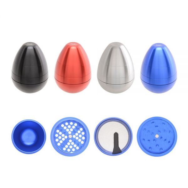 Atomic Grinder Tritatabacco in Metallo The EGG 4 Parti Diametro 58 mm