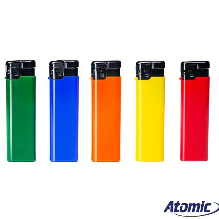 Atomic Accendino Elettronico F5 Accensione "WL" Softflame Ricaricabile  - 5 Pezzi