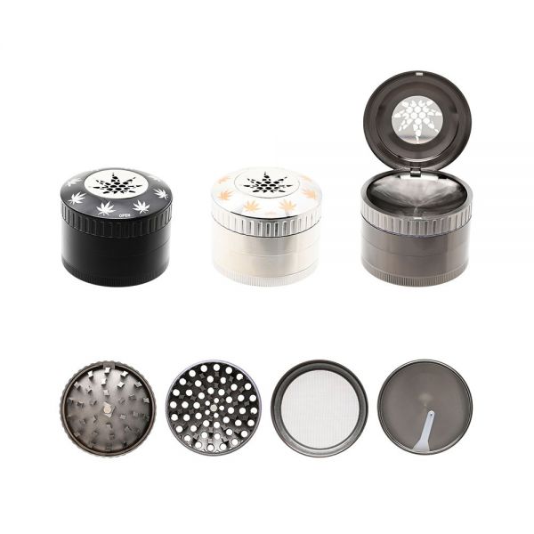 Atomic Grinder Tritatabacco BLADE 4 Parti in Metallo da 63mm 3 Colori Assortiti
