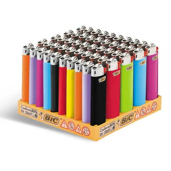 ACCENDINO BIC SLIM J23 MEDIO - BOX INTERO (50 PEZZI)