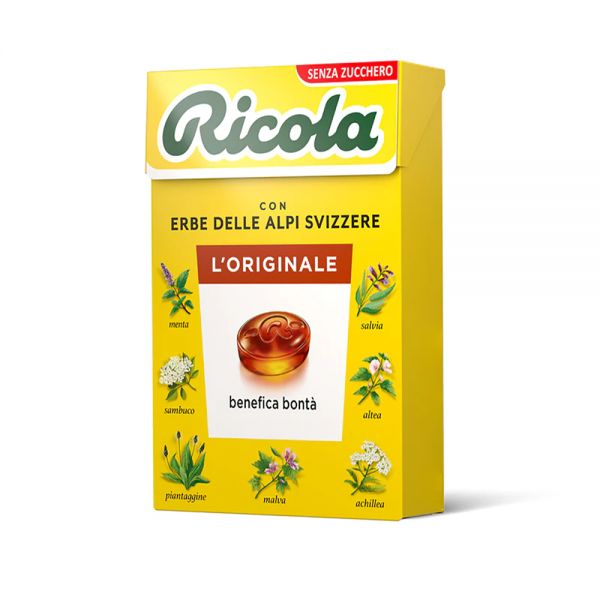copy of CARAMELLE RICOLA  ERBE BALSAMICHE - BOX 20 ASTUCCI DA 50gr