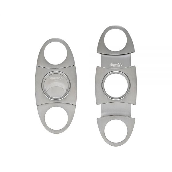 Atomic Cutter Taglia Sigari Doppia Lama in Acciaio Inossidabile