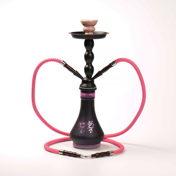 ATOMIC NARGHILÈ  MODELLO AT-Hookah 45cm black+pink