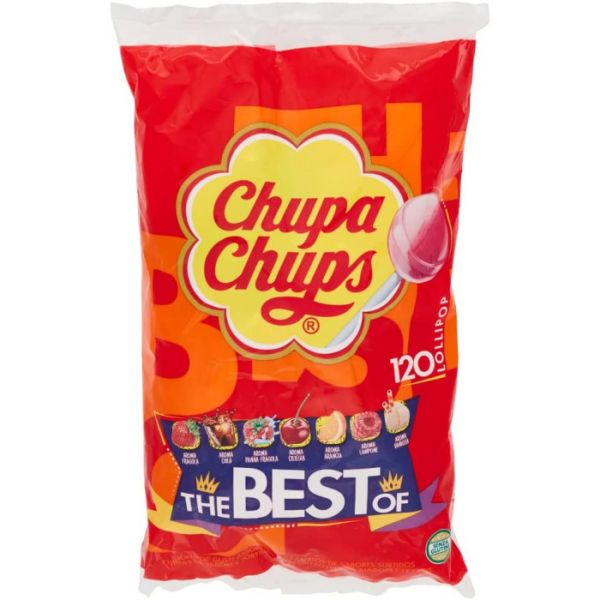 CHUPA CHUPS GUSTI ASSORTITI 12gr   BUSTE 120 PZ