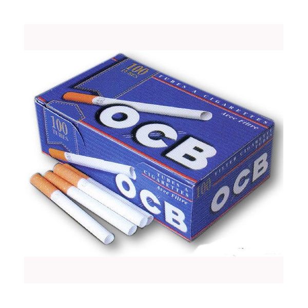 Ocb Tubetti Filtro Biodegradabili - Box 100 Sigarette Vuote