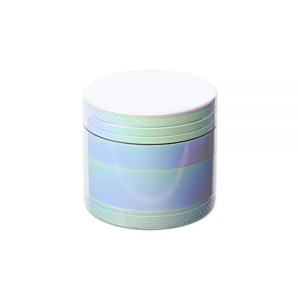 Atomic Grinder Tritatabacco in Metallo Ø 40mm 4 Parts Shell Rainbow-1 Pezzo