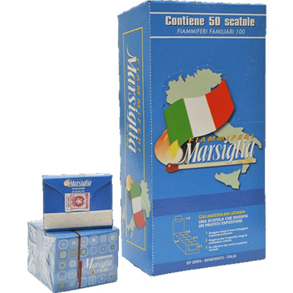 copy of Fiammiferi Rosselli Familiare Accenditutto - box 5 scatole da 100 Fiammiferi