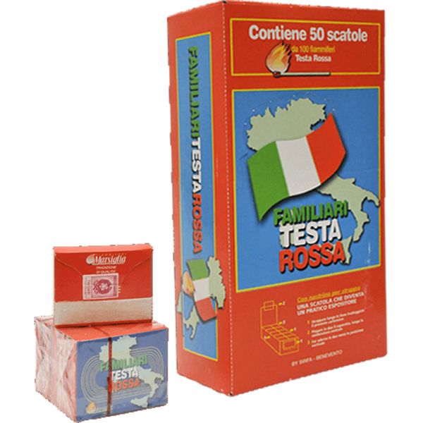 copy of Fiammiferi Rosselli Familiare Accenditutto - box 5 scatole da 100 Fiammiferi