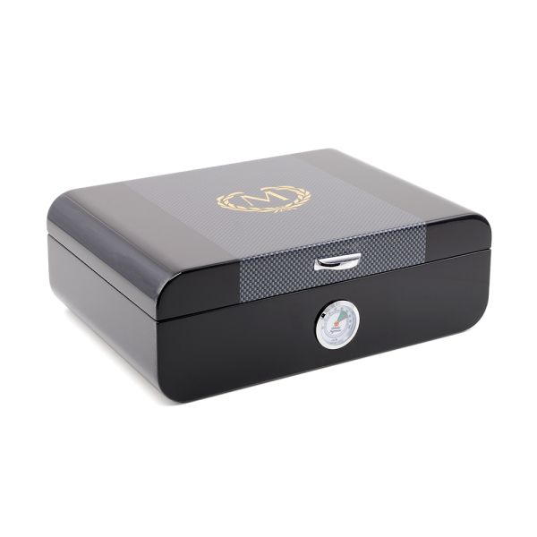 MYON - HUMIDOR PORTASIGARI CARBON (Racing Edition - Legno)