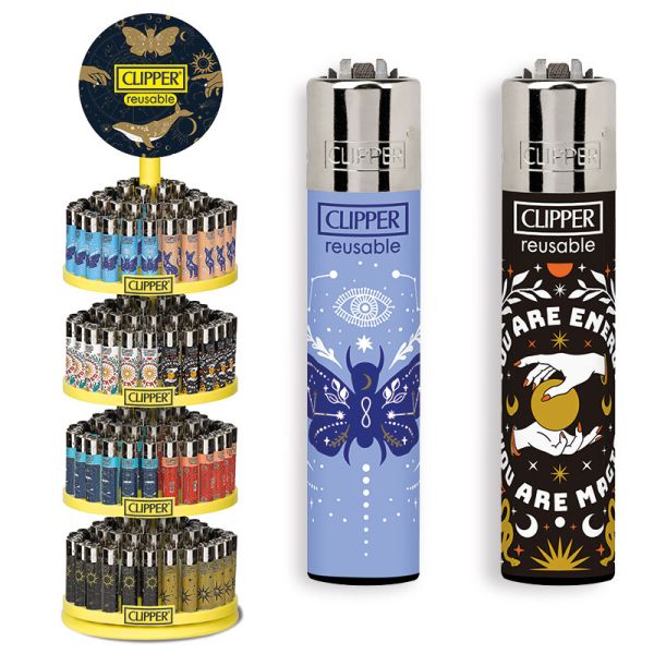 CLIPPER EXPO LARGE G. MYSTICAL DESTINY - 192 ACCENDINI  RICARICABILI