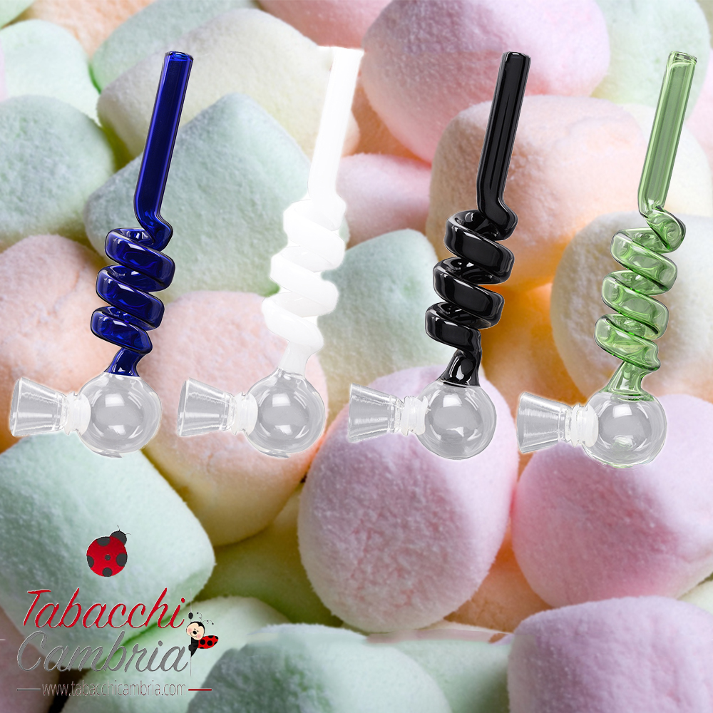 Atomic Pipa in Vetro "Twist"