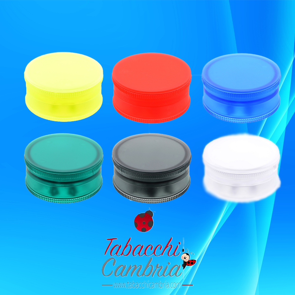 Atomic Grinder in 3 Parti in Plastica Gommata ø 42 mm - 1 Pezzo